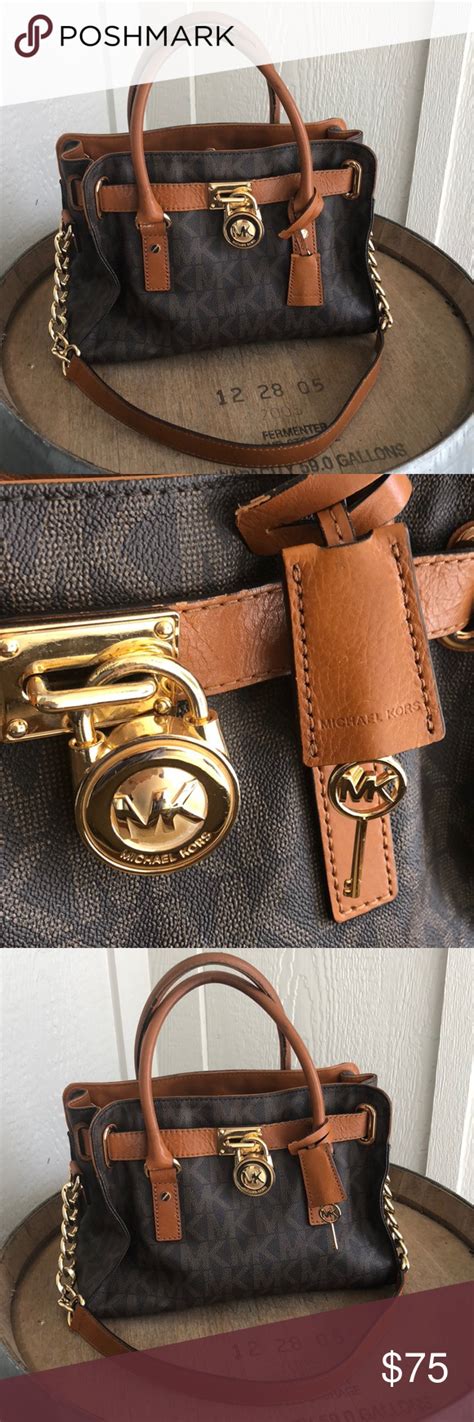 michael kors lock and key|michael kors handbag keychain.